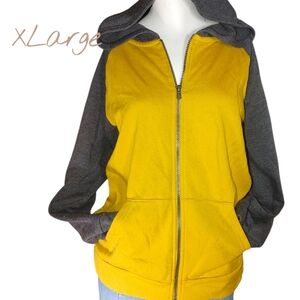 ʕ·ᴥ·ʔ NEW!! Old Navy Zip Up Hooded Sweater XL (14-16)